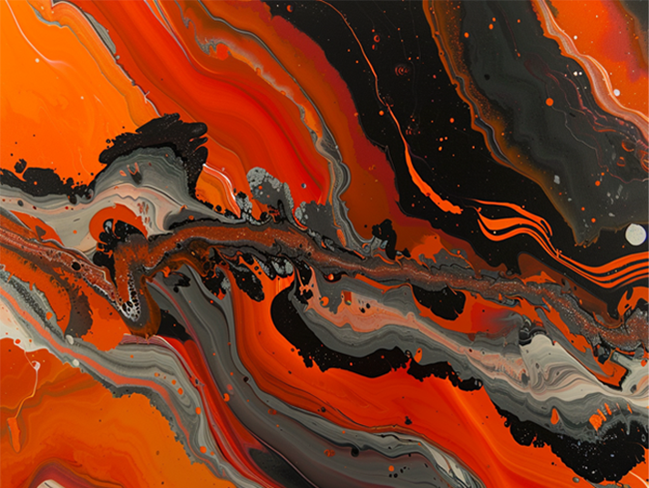 Lava Canvas - Loom Gardens