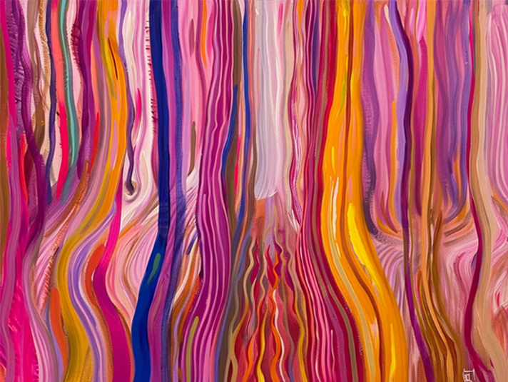 Streamer Canvas - Loom Gardens