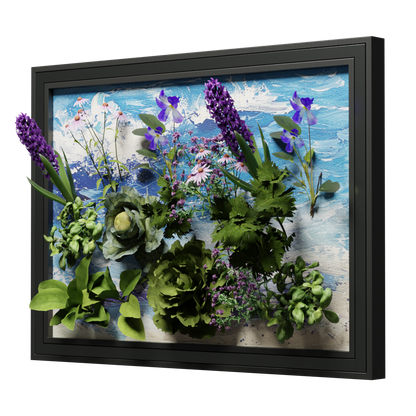 Waves Canvas - Loom Gardens