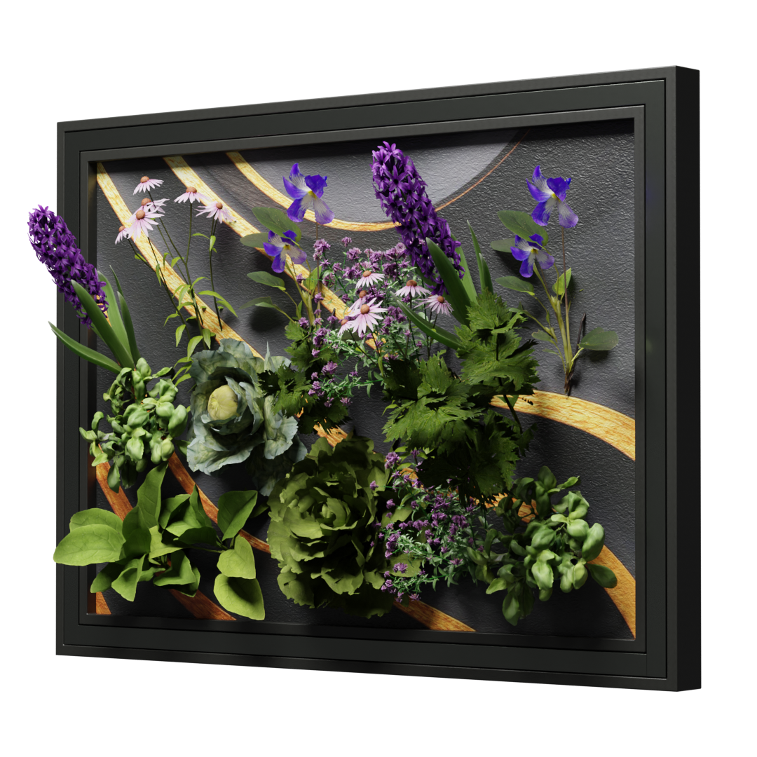 Gold Ribbon Canvas - Loom Gardens